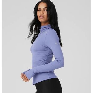 Alo Ribbed Frontrunner Long Sleeve - NWOT